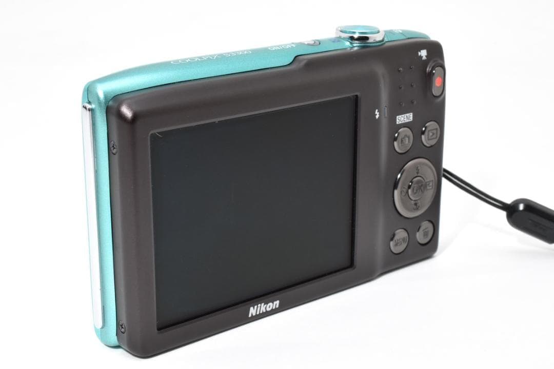 ニコン　Nikon COOLPIX S3300 ミントグリーン《元箱・SD付属》