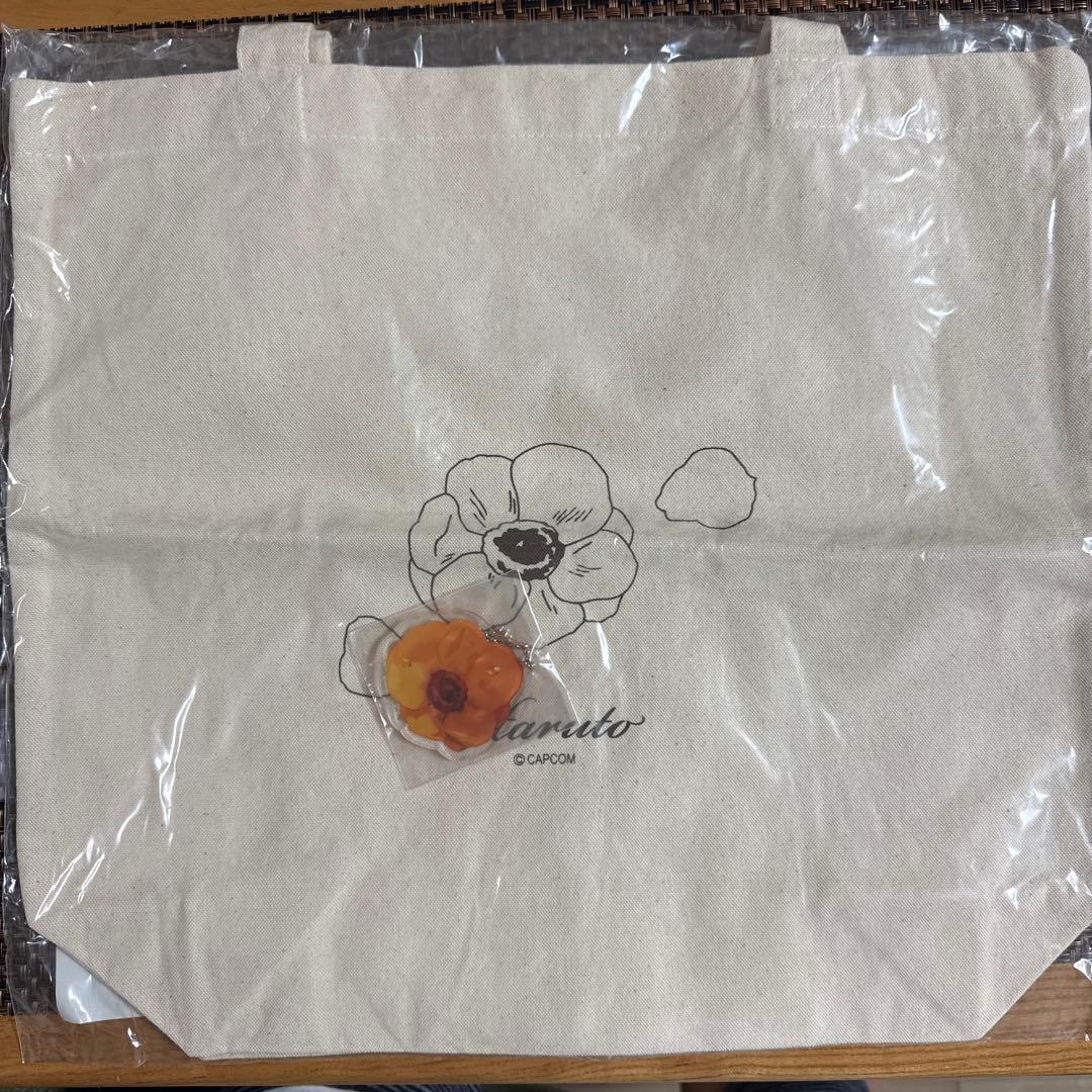 囚われのパルマ トートバッグ アネモネアクリルチャーム付き ハルト