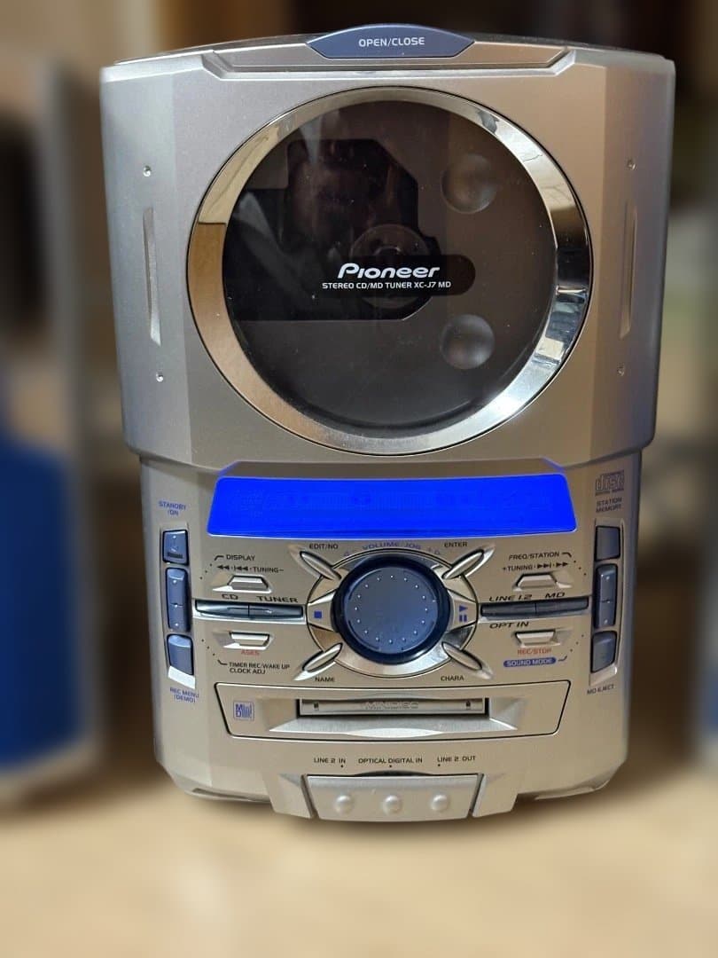 Pioneer STEREO CD／MD TUNER XC-J7 MD Pioneer CD/Cassette Tuner