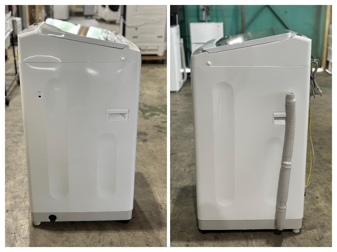 ■AQUA/アクア■全自動洗濯機 7.0kg AQW-S7P-W 2024年製