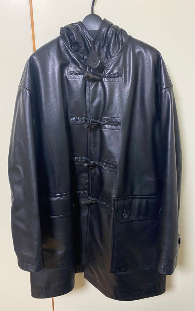 CCU ARIO ARIO DUFFLE COATレザーダッフルコート サイズ2 - メルカリ