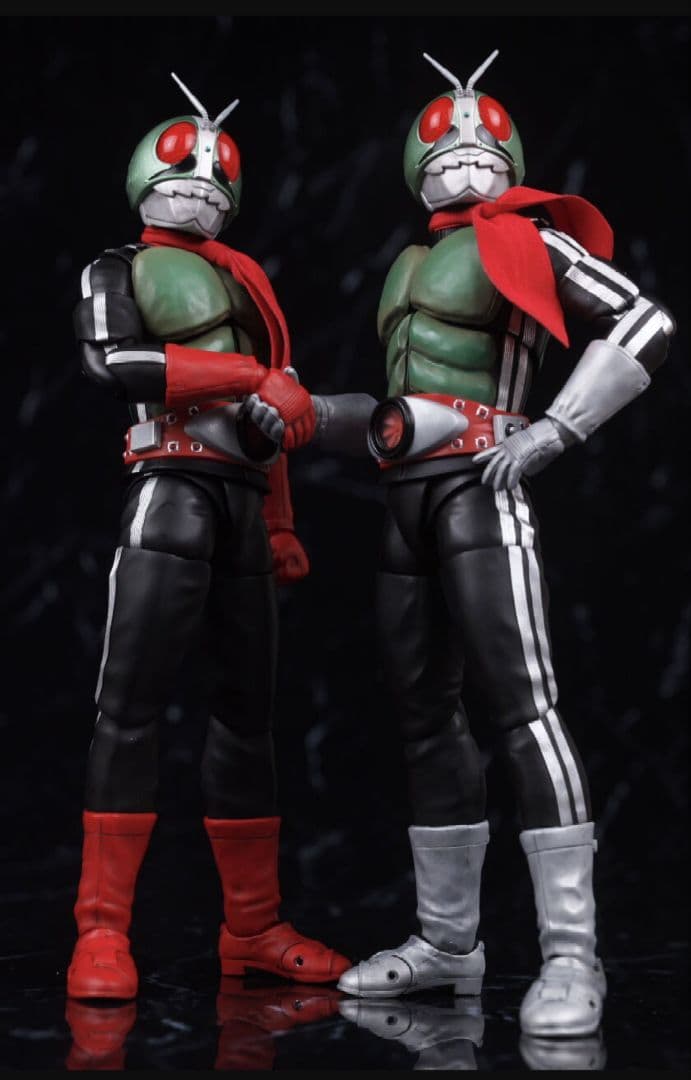 真骨彫　仮面ライダー 新1号&2号　栄光の昭和ライダーエディション S.H.Figuarts（真骨彫製法） 仮面ライダー新1号 栄光の昭和ライダー