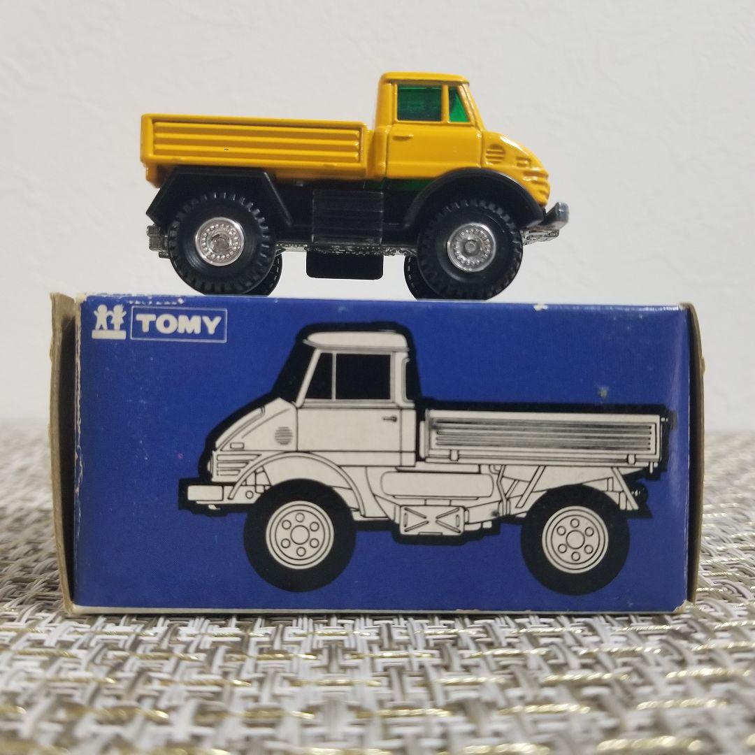 トミカ 青箱 No.F41- メルセデス ベンツ ウニモグ 日本製 - メルカリ