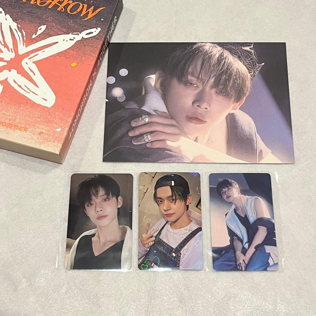 TXT TOMORROW アルバム トレカ ヨンジュン - メルカリ