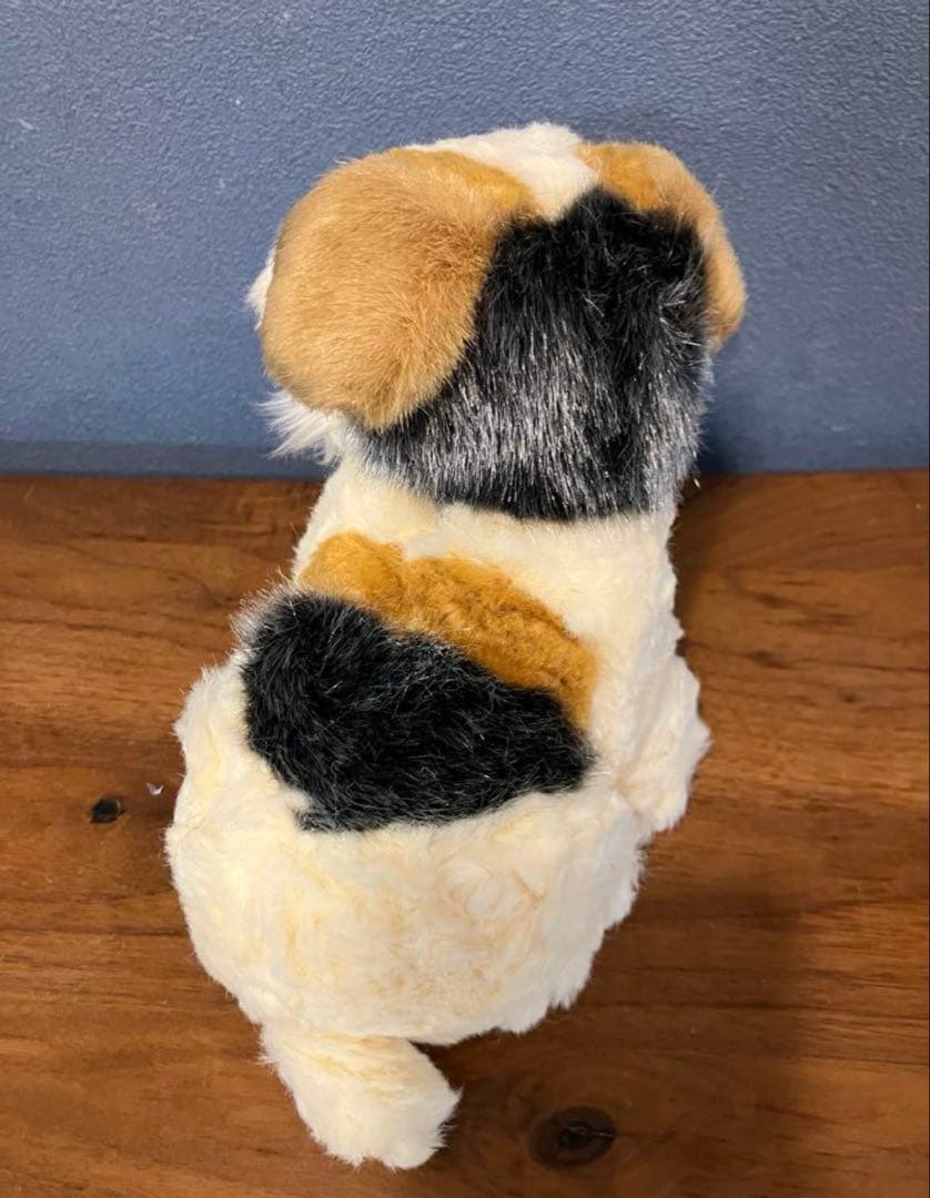 新品】ワイヤーフォックステリア オーロラ社ぬいぐるみ - メルカリ