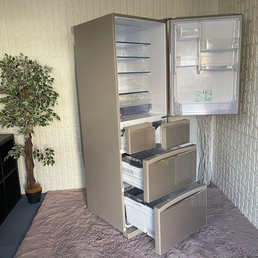 都内23区配送無料✨三菱 冷蔵庫 MR-B46H-C 5ドア ファミリー 美品