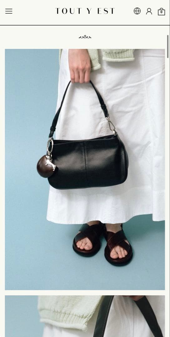 ❤︎TOUTYEST 美品！トゥティエ ナセルミニバッグ 本革 1点のみ - メルカリ