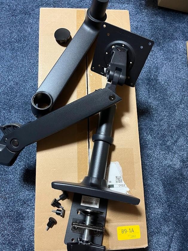 ERGOTRON エルゴトロン LX デスク モニターアーム 美品 エルゴトロン（ergotron） HX デスクデュアルモニターアーム