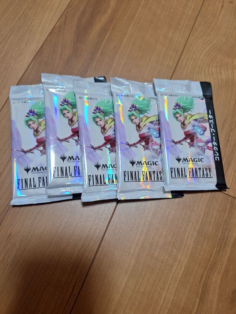 MTG FFコラボ コレクターブースター 日本語版 5パック　新品未開封 Amazon.co.jp: 『マジック：ザ・ギャザリング——FINAL FANTASY