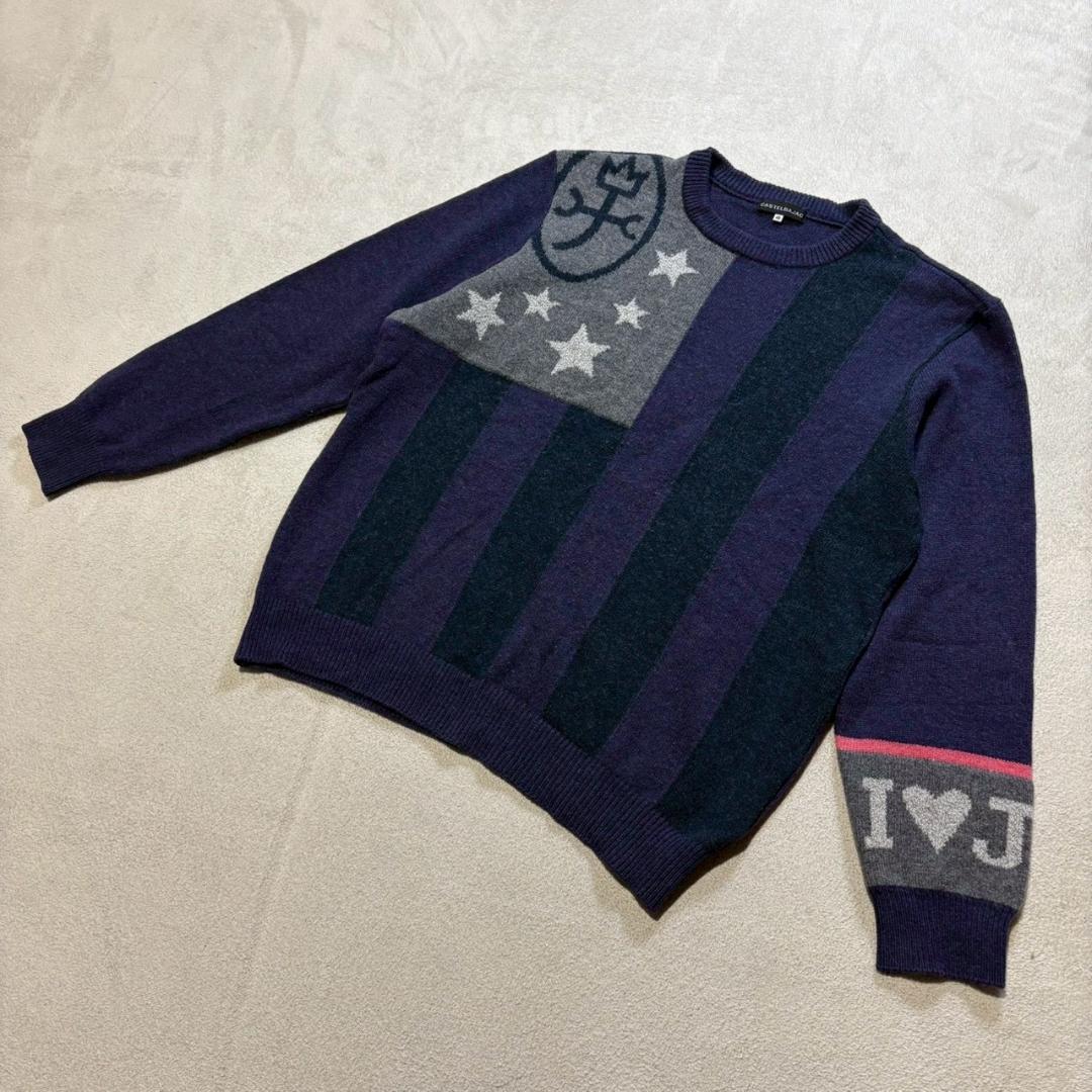 CASTELBAJAC (カステルバジャック) デザインニットセーター - メルカリ