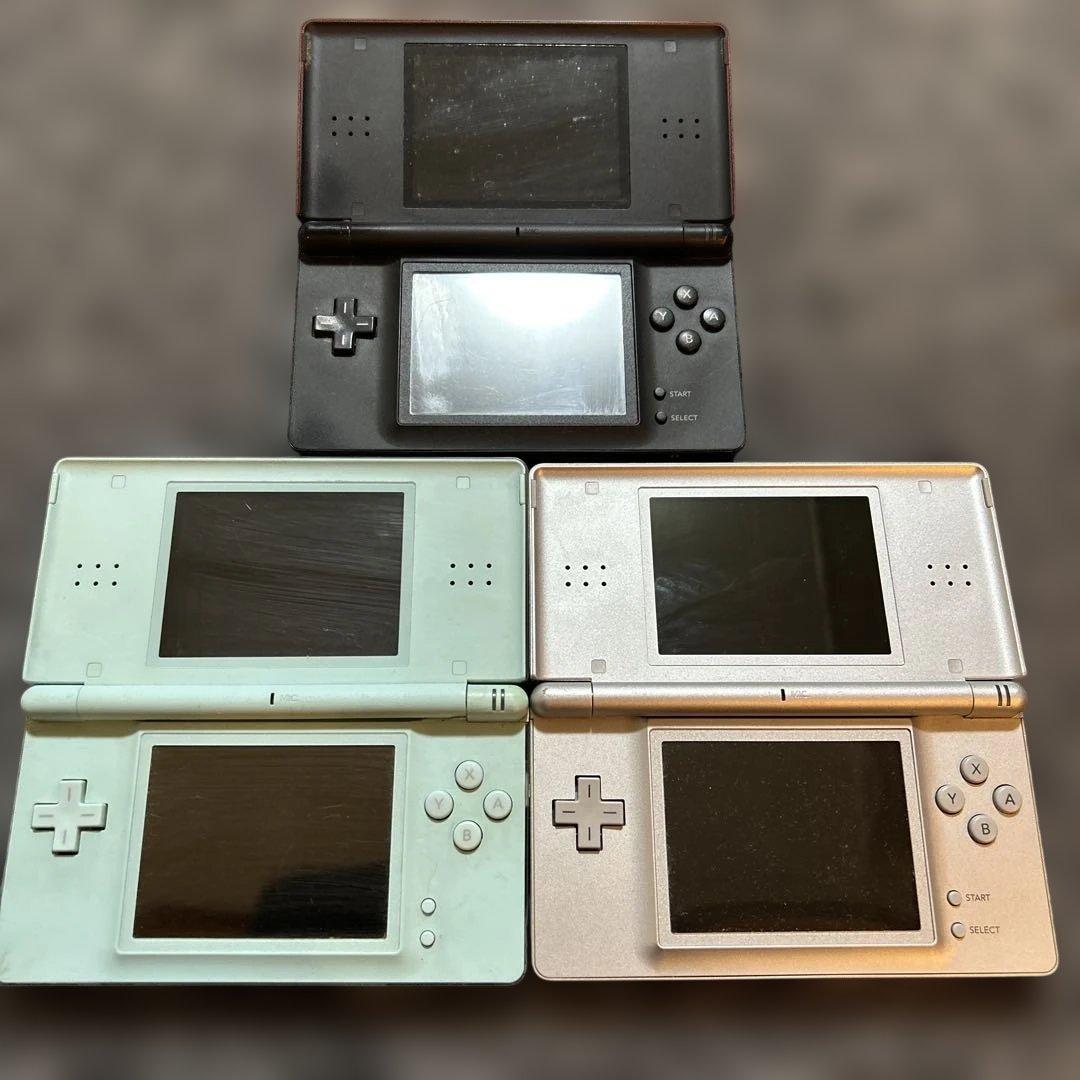 Nintendo DS Lite ジャンク 3台 - メルカリ