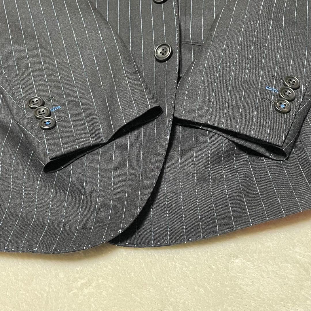 Paul Smith ポールスミス裏地総柄 国旗 ストライプ スーツ