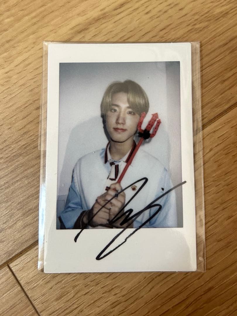 straykids skz ハン ジソン チェキ サイン - メルカリ