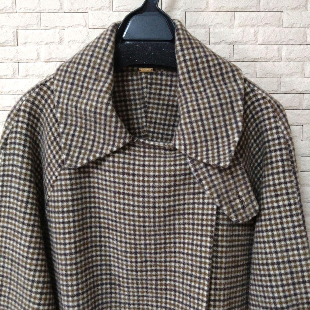 ミラオーウェン] 衿ストラップハーフ丈リバーPコート 09WFC235300