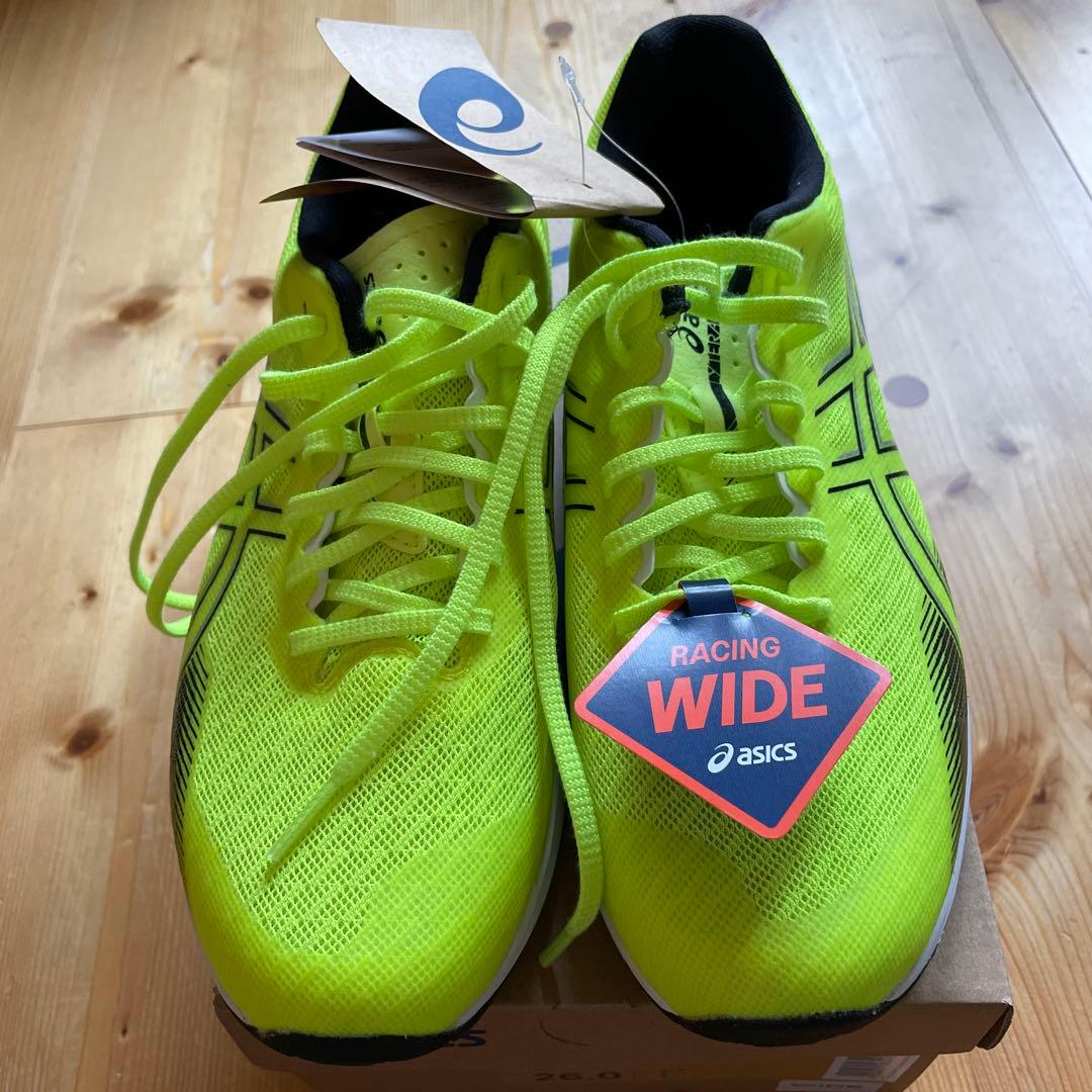 アシックスライトレーサー5ワイド26.0cm アシックス(asics) ランニングシューズ LYTERACER 5 WD ライトレーサー