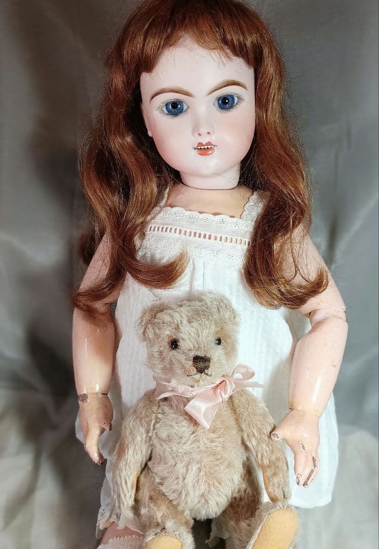 ⭐E12 アンティークドール エデンべべ 大きな美しい瞳 ⭐ジュモー