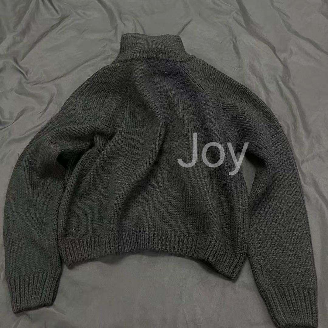 OUR LEGACY ブラックニット ジップアップ 46 - メルカリ