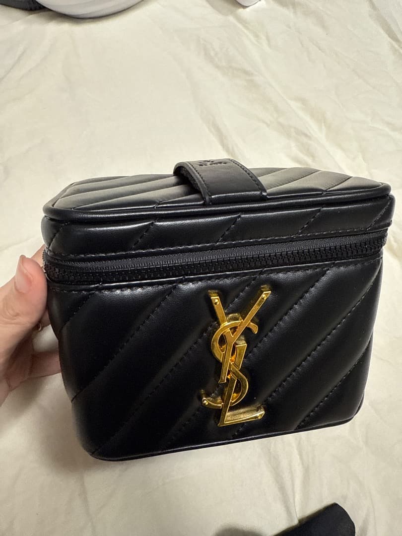 イヴサンローラン ヴァニティポーチ YSL メイクボックス - メルカリ