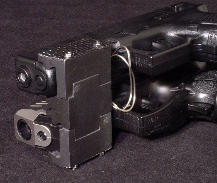 完成品】ドッペルピストル電動ブローバック 東京マルイグロック18c 連結