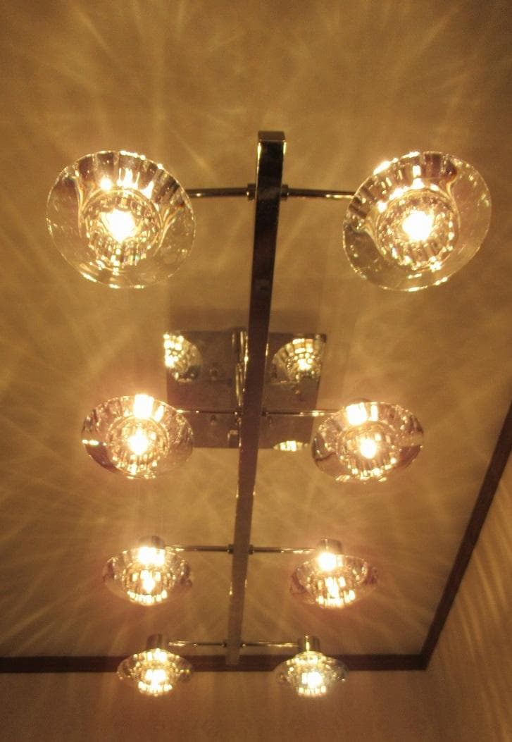 15万 大塚家具 8灯シャンデリア ROG-0660/8 クリスタルガラス