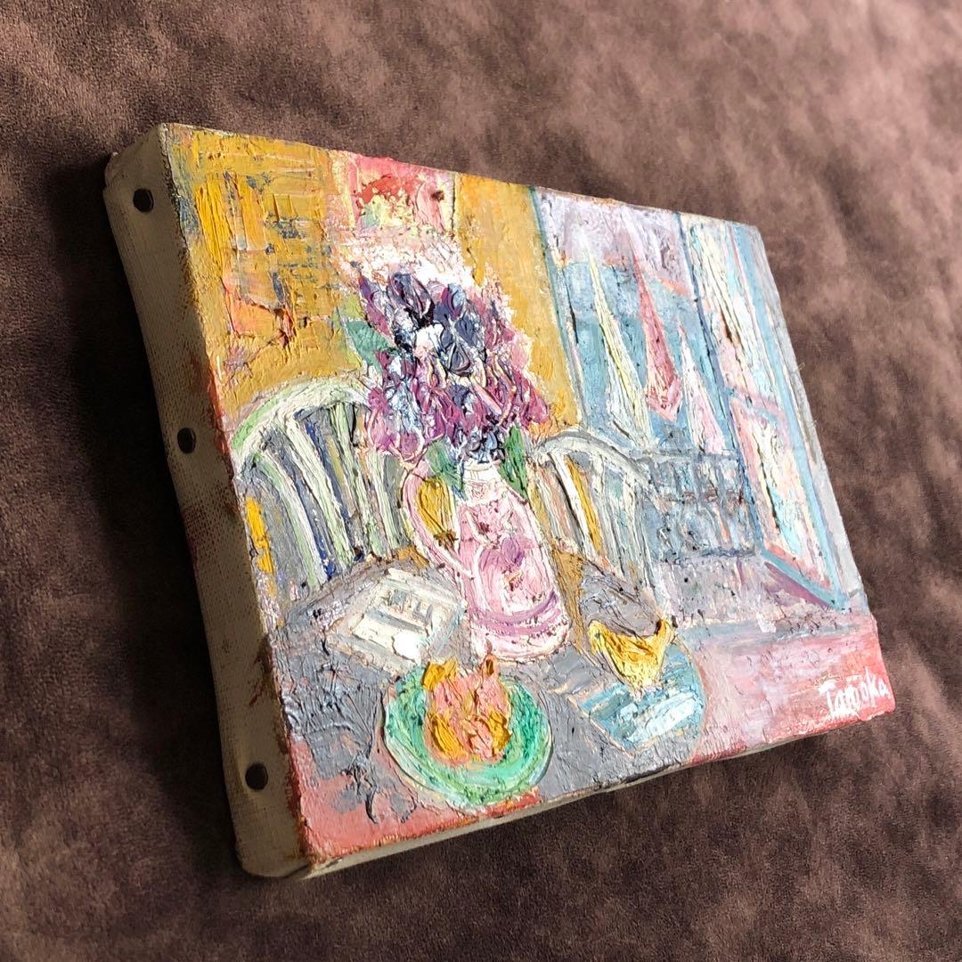 一点もの】日展会友 光風会会員 洋画家 谷岡経津子 油絵【号