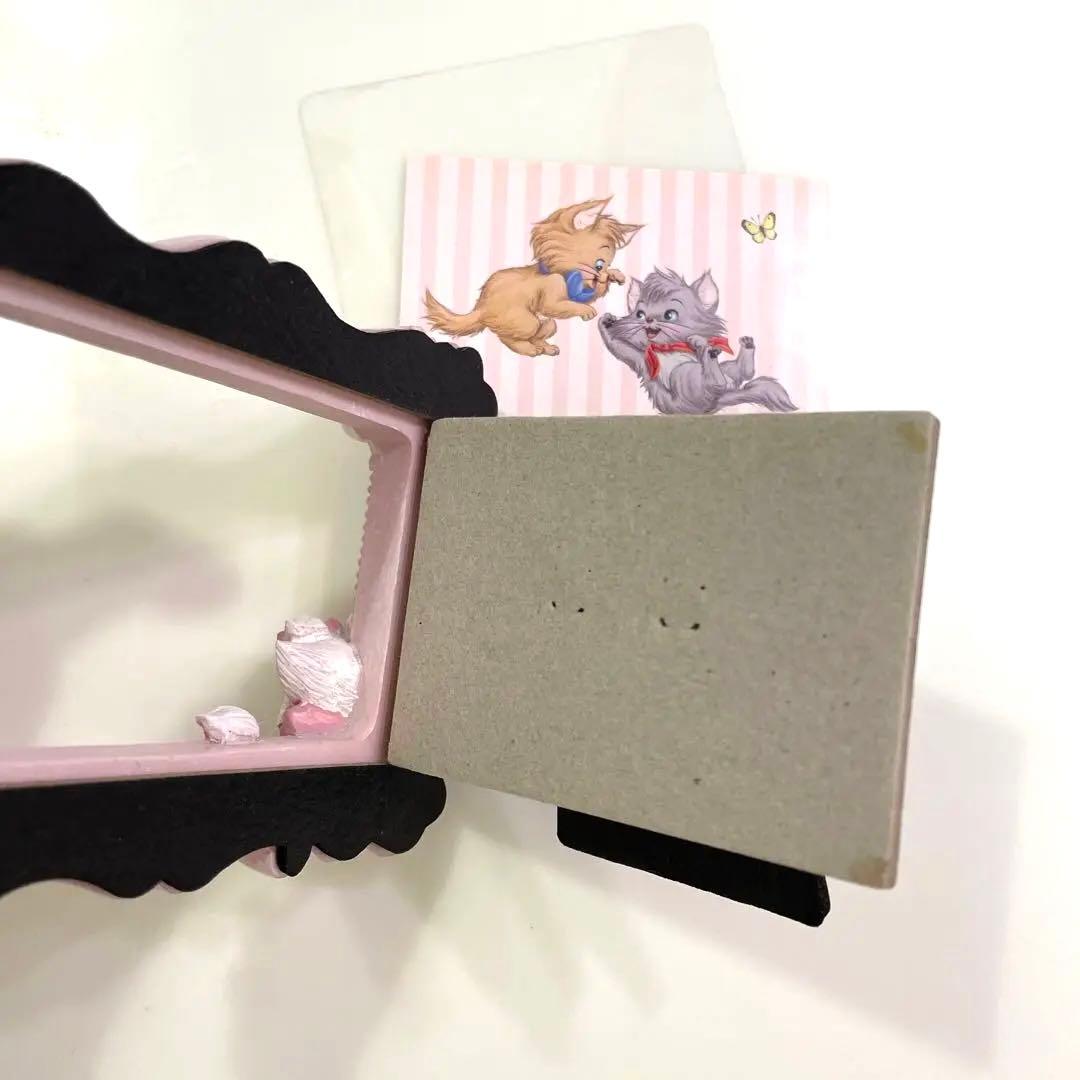 ディズニーストア おしゃれキャット マリー フォトフレーム レア