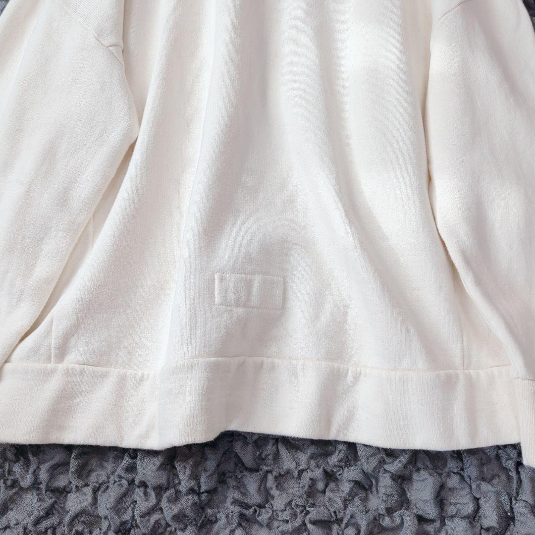 快晴堂 3飛び裏起毛 無地 Girl'sトレーナー 生成り 大きめ - メルカリ