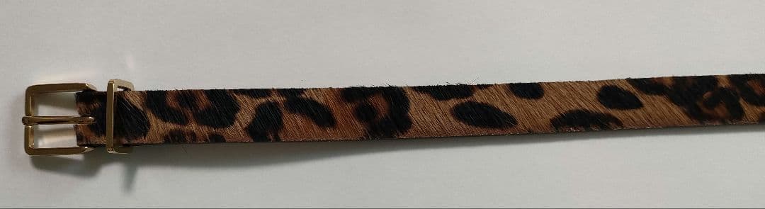 MAISON BOINET メゾンボワネ ベルト レオパード ハラコ - メルカリ