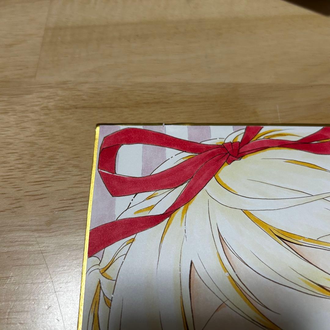 当選者1名】ちゃお ゲキカワデビル 直筆サイン色紙 - メルカリ