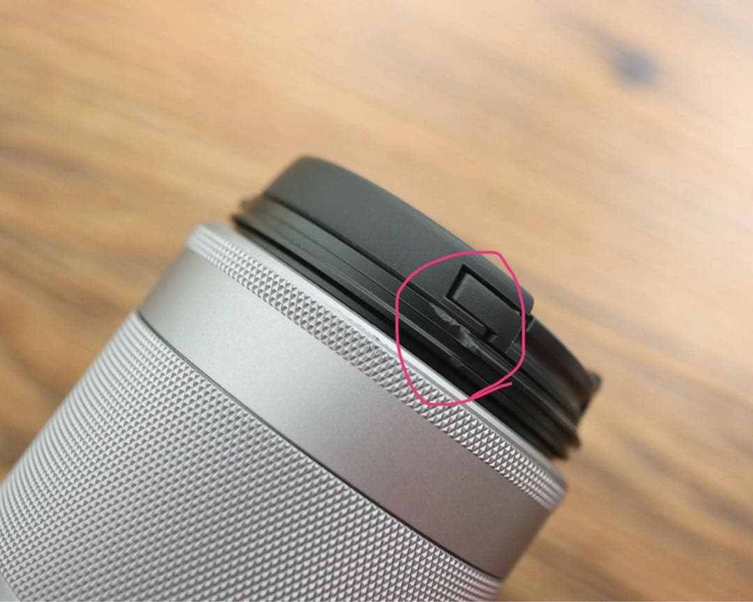 Canon EF-M 55-200mm F4.5-6.3 シルバー 望遠レンズ