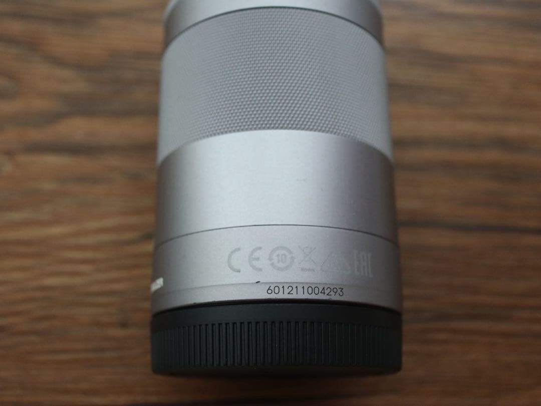 Canon EF-M 55-200mm F4.5-6.3 シルバー 望遠レンズ