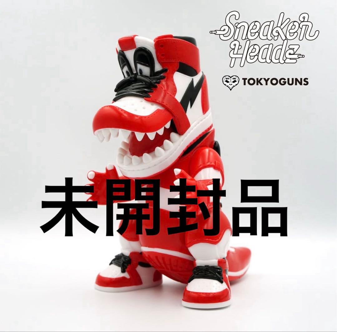 【TOKYOGUNS】怪獣 スニーカーヘッド シカゴ インディーズソフビ 新品 TOKYOGUNSの人気ソフビシリーズ「怪獣スニーカーヘッド」のシカゴ