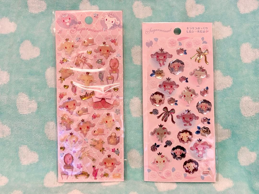 激レア⭐︎シュガーバニーズ シール シュガーメヌエット サンリオ 平成