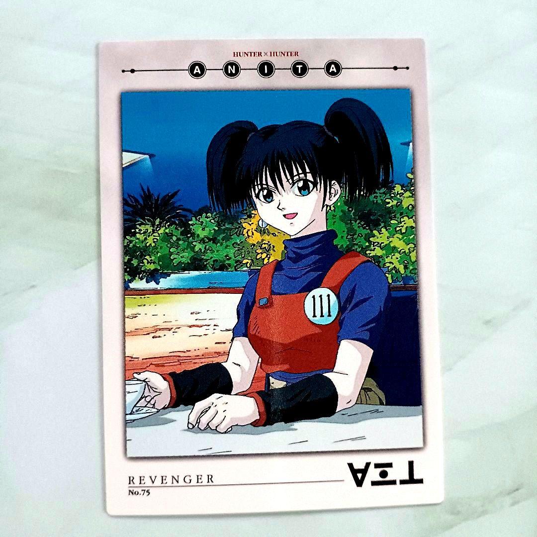 初期 HUNTER×HUNTER 【アニタ】カードダスマスターズ No.75 - メルカリ