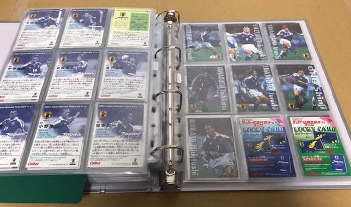 02カルビーJリーグカード日本代表234枚セミコンプセット（コンプまで2