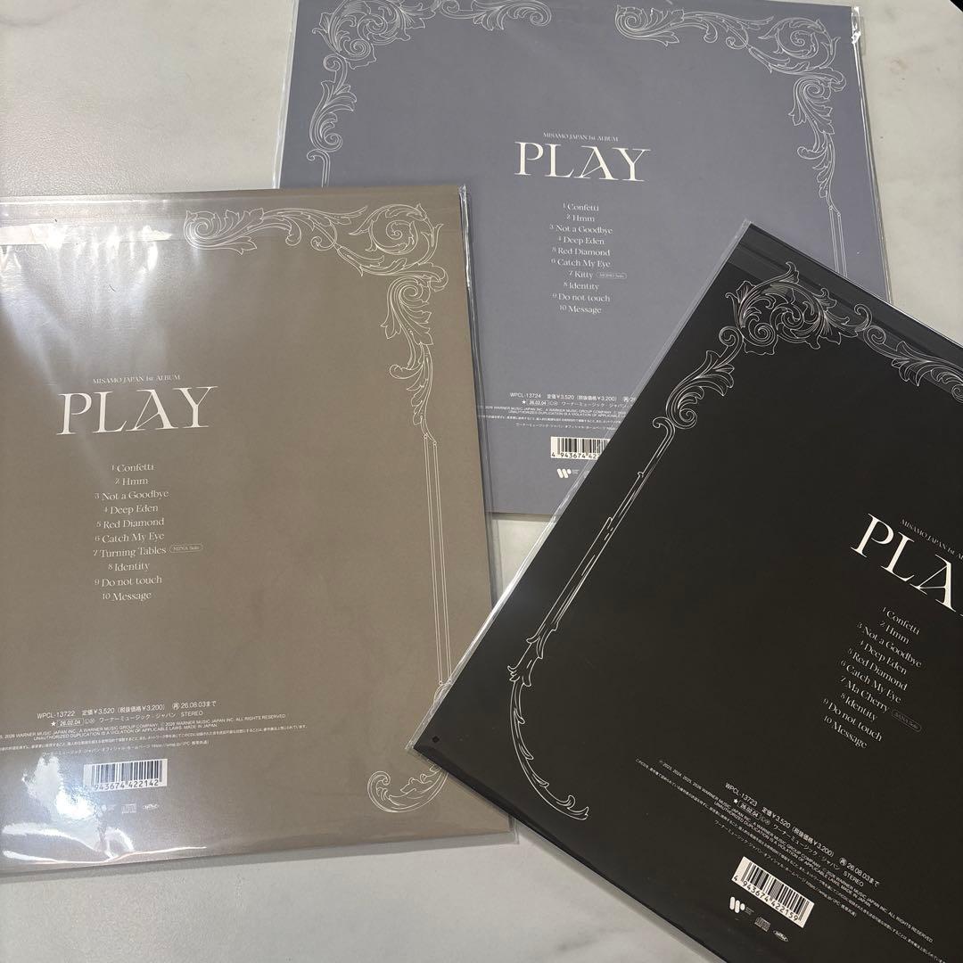 MISAMO PLAY ミナ盤 サナ盤 モモ盤 セット ソロ盤 TWICE - メルカリ