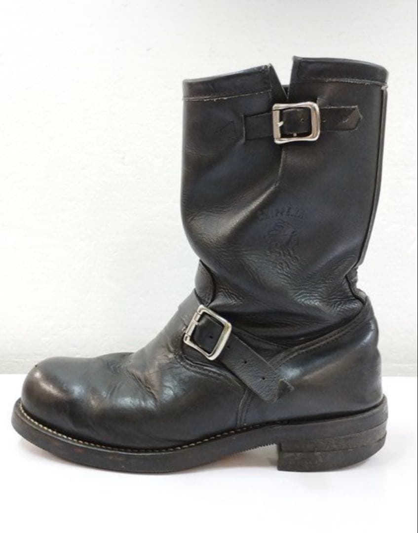 Chippewa チペワ エンジニアブーツ USA製10E ブラック 27863 - メルカリ