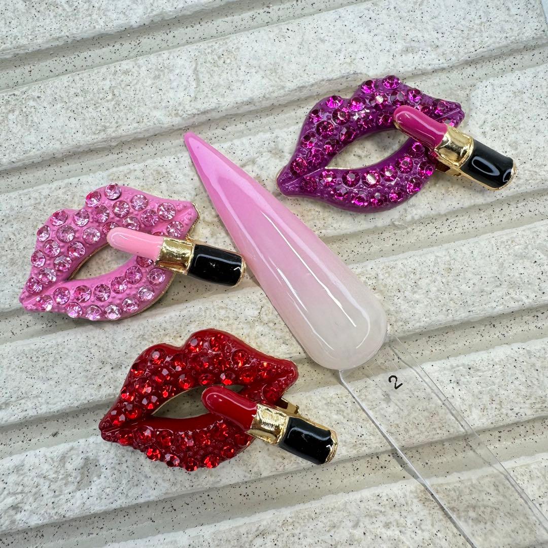 リップキスマーク ネイルパーツ デコパーツ - メルカリ