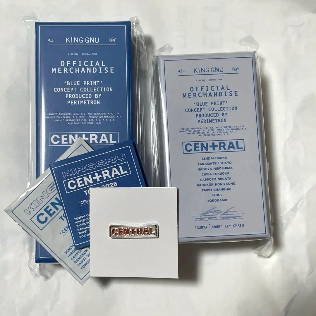 King Gnu CEN+RAL キーチェーン2種 ピンズ1種 - メルカリ