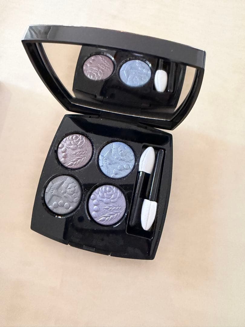 一度使用チップ新品シャネル レキャトルオンブル397 ニュイアストラル