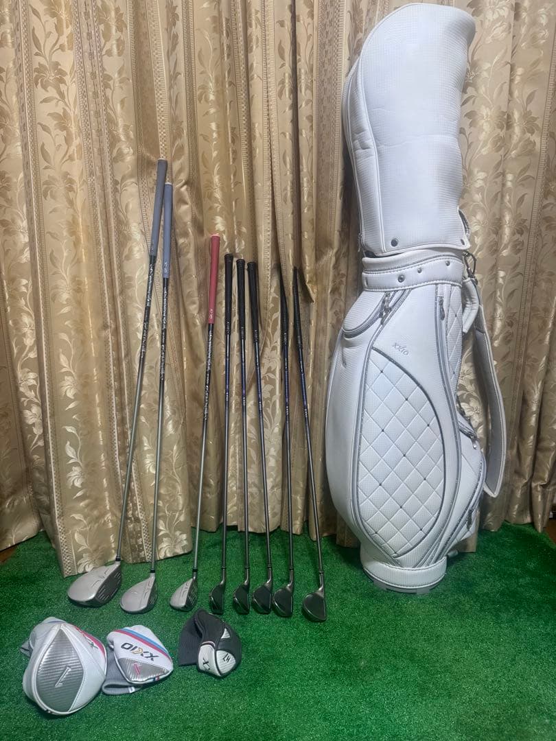 【格安】限定ホワイトカラー XXIO 12 ゼクシオ レディース ゴルフセット XXIO 12 XXIO12 ゼクシオ12 レディース フェアウェイウッド エクリュ