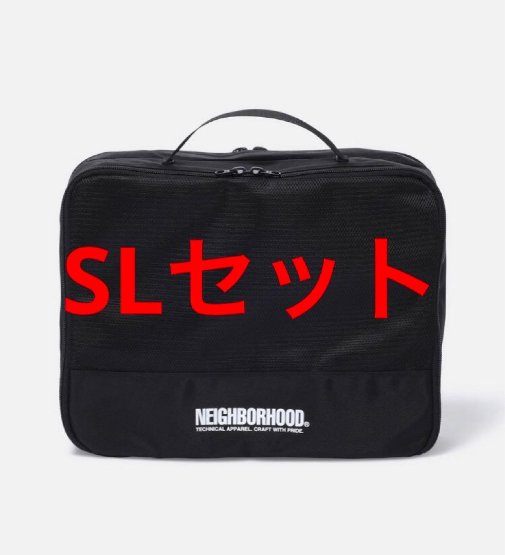 NEIGHBORHOOD TRAVEL POUCH-S、Lセット ネイバーフッド