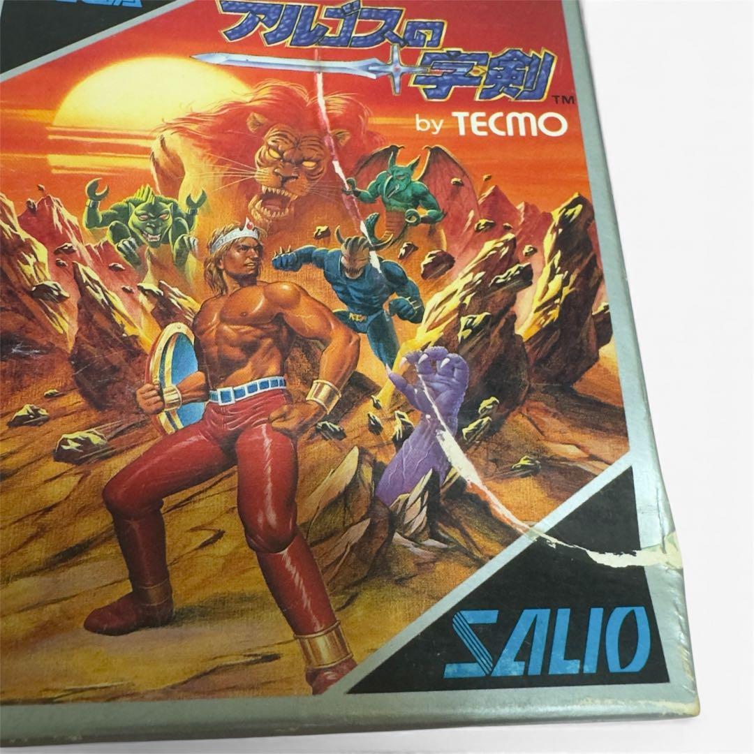 動作確認済み】TECMO アルゴスの十字剣MARKⅢソフト 箱説明書付き