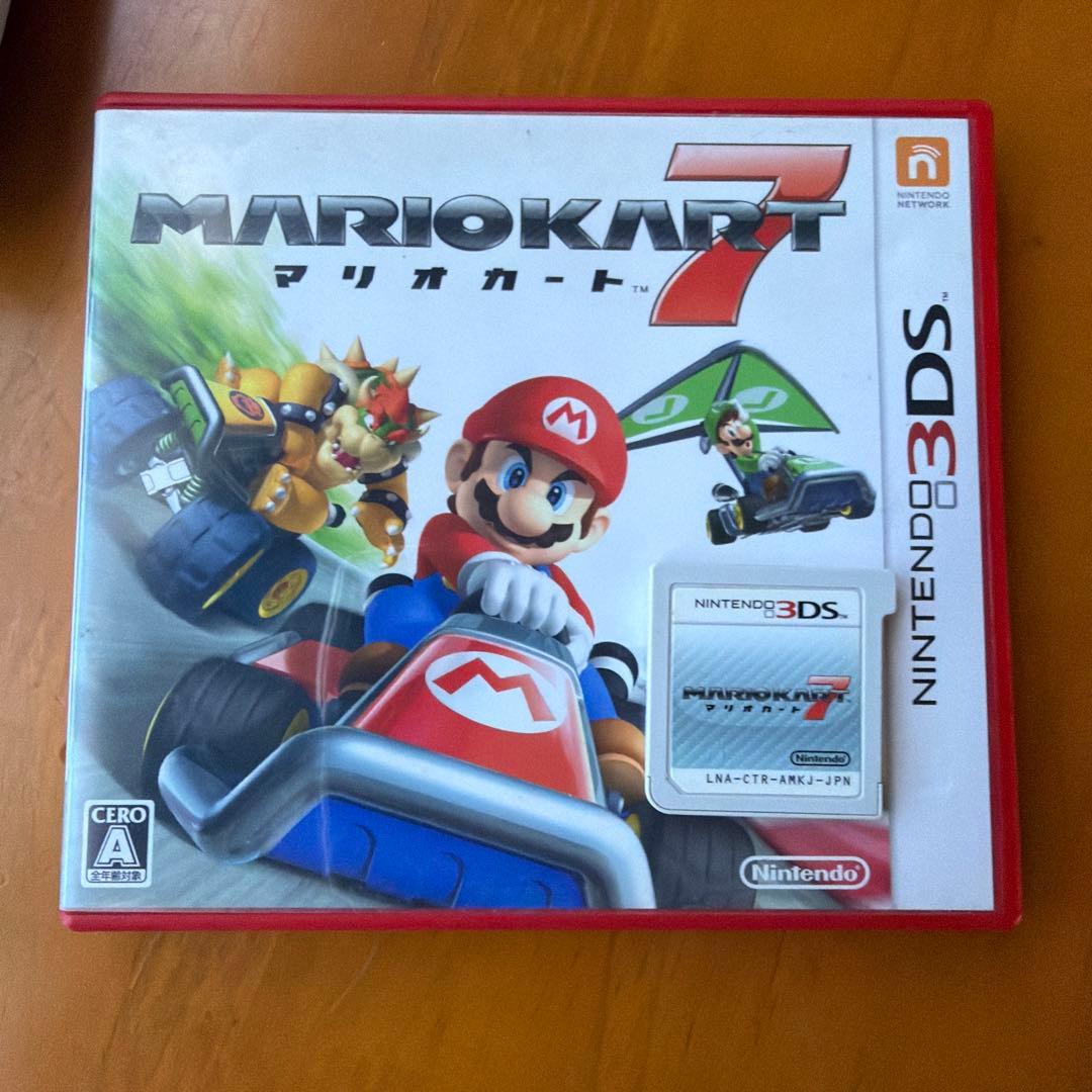 マリオカート7 ニンテンドー3DS ホワイト ジャンク品