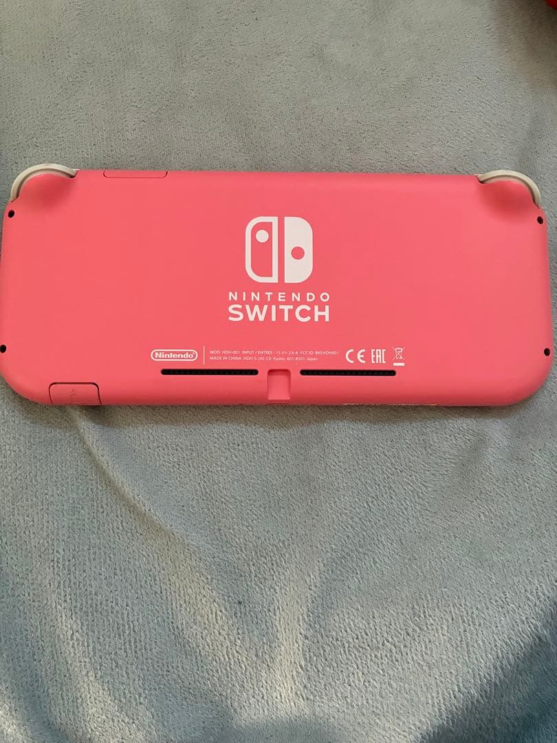 Nintendo Switch Lite ピンク 本体 ケース付き - メルカリ