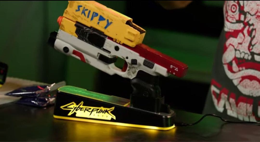 Cyberpunk 2077 スキッピー モデルガン ジェルボールガン 限定版 Cyberpunk 2077 スキッピー モデルガン ジェルボールガン 限定版