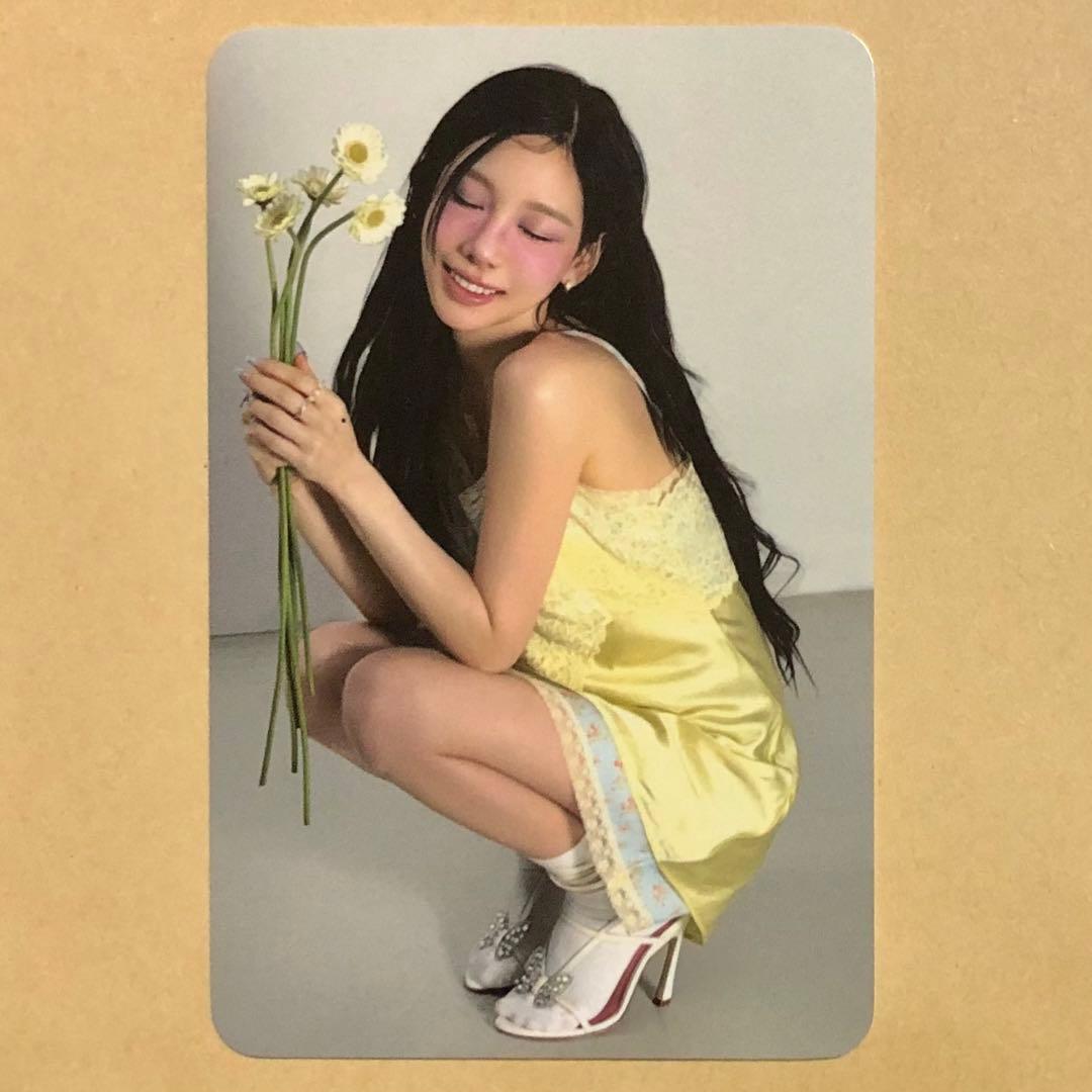 少女時代 テヨン TAEYEON 10周年記念 グッズ MD 購入特典 トレカ