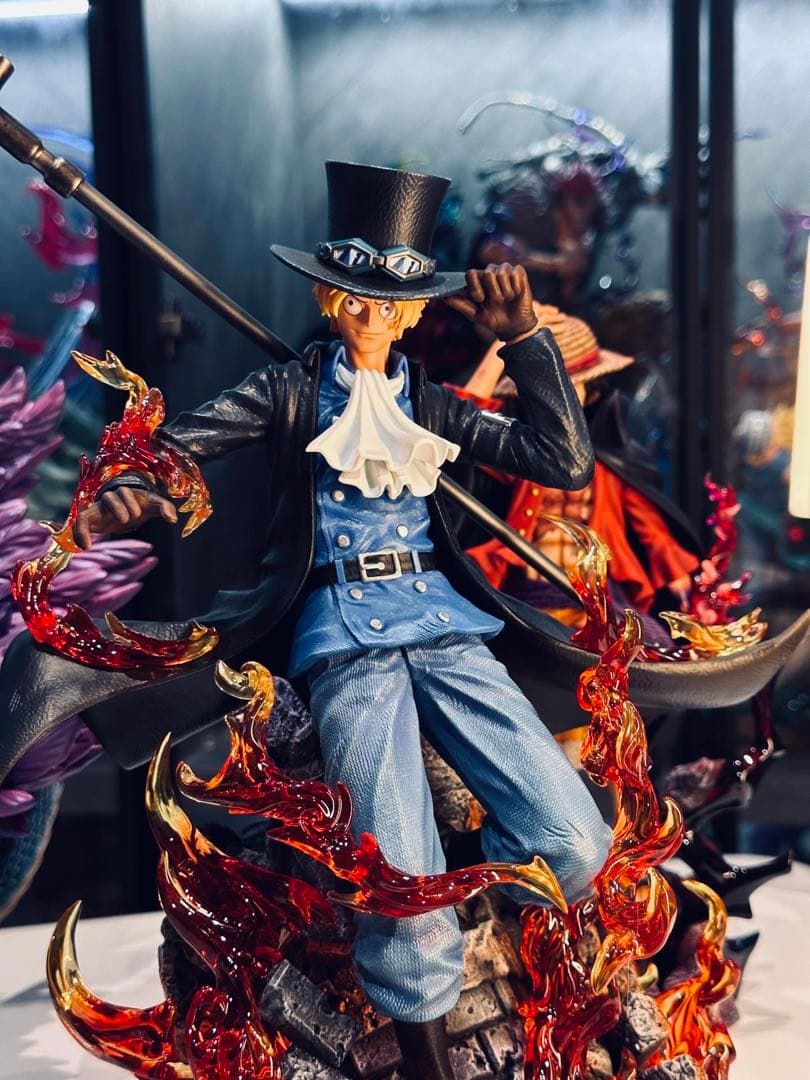 ONE PIECE ワンピース 革命軍 サボ ガレージキット フィギュア塗装済み