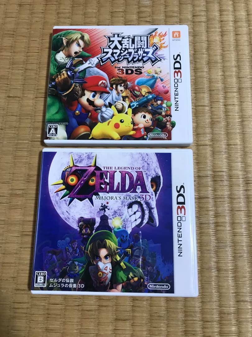 3DS ソフト #4 大乱闘スマッシュブラザーズゼルダの伝説 ムジュラの