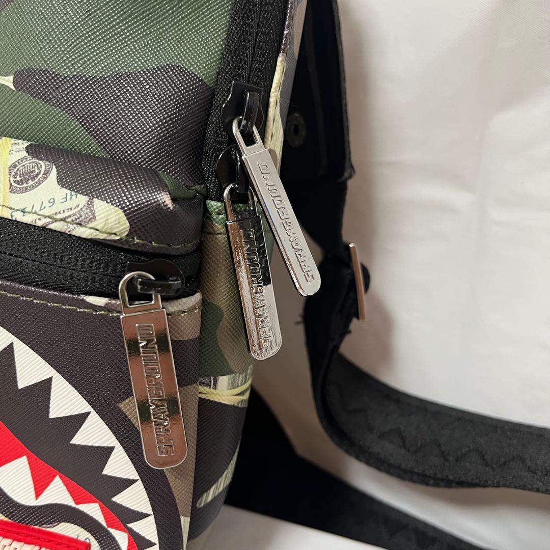 spray ground スプレイグラウンド ショルダーバッグ カモフラージュ柄